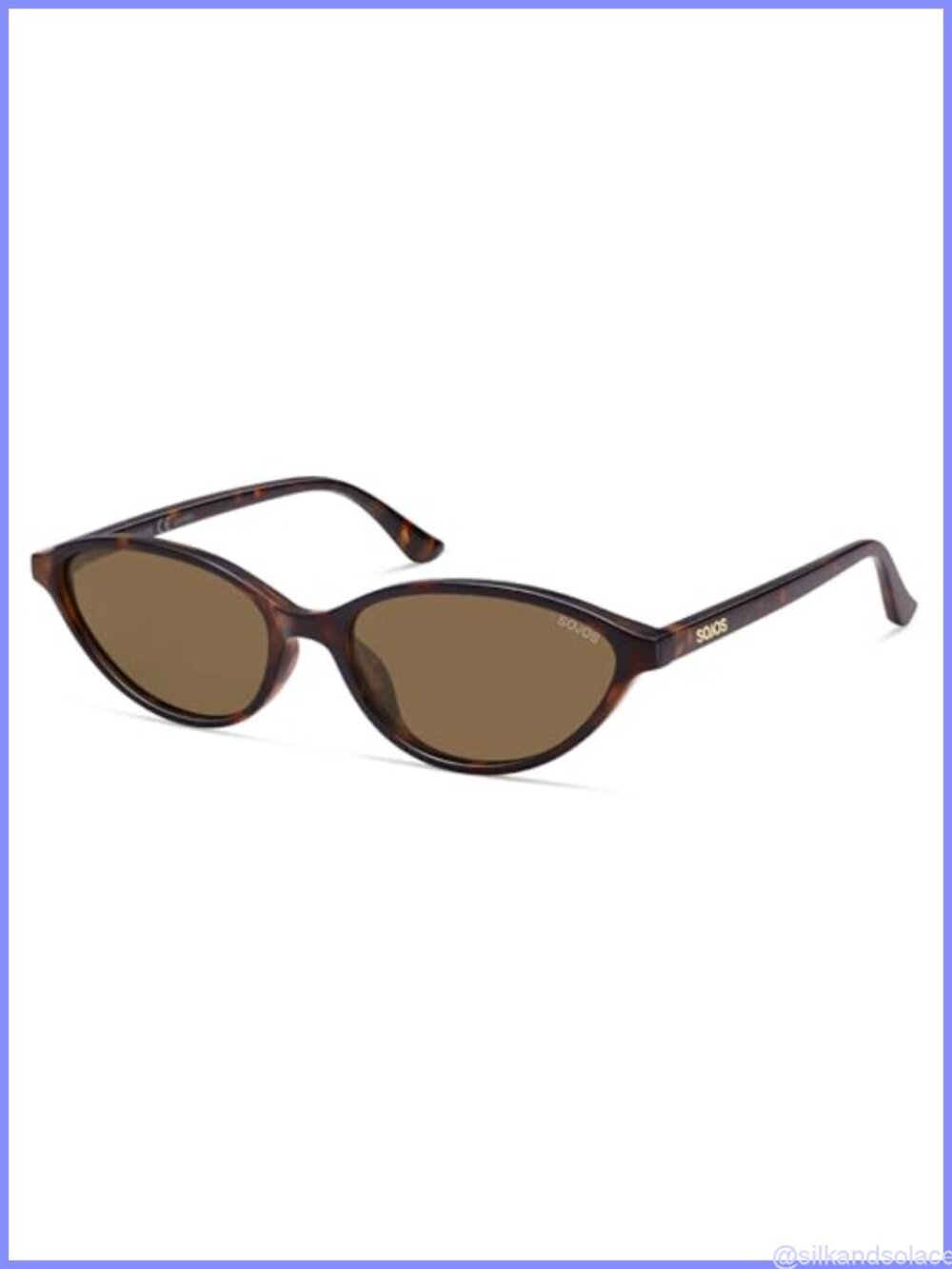 Polarized Oval Sunglasses Retro 90s Full Frame UV400 Lightweight
